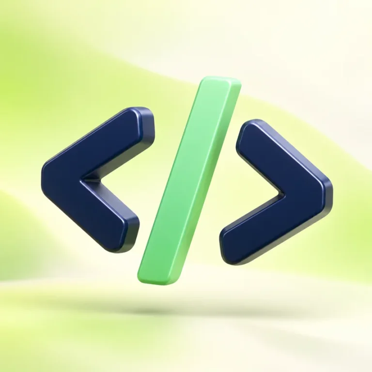 Developer tools and code utility illustration